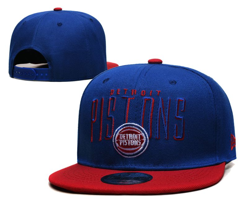 2023 NBA Detroit Pistons Hat YS20231225-0
